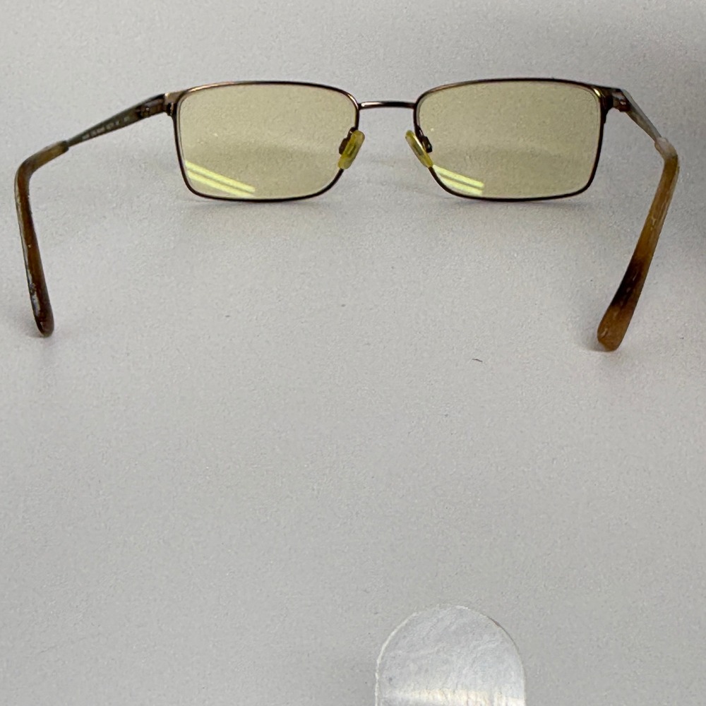 Joseph Abboud Ja4068 Brown Rectangular Eyeglasses… - image 3